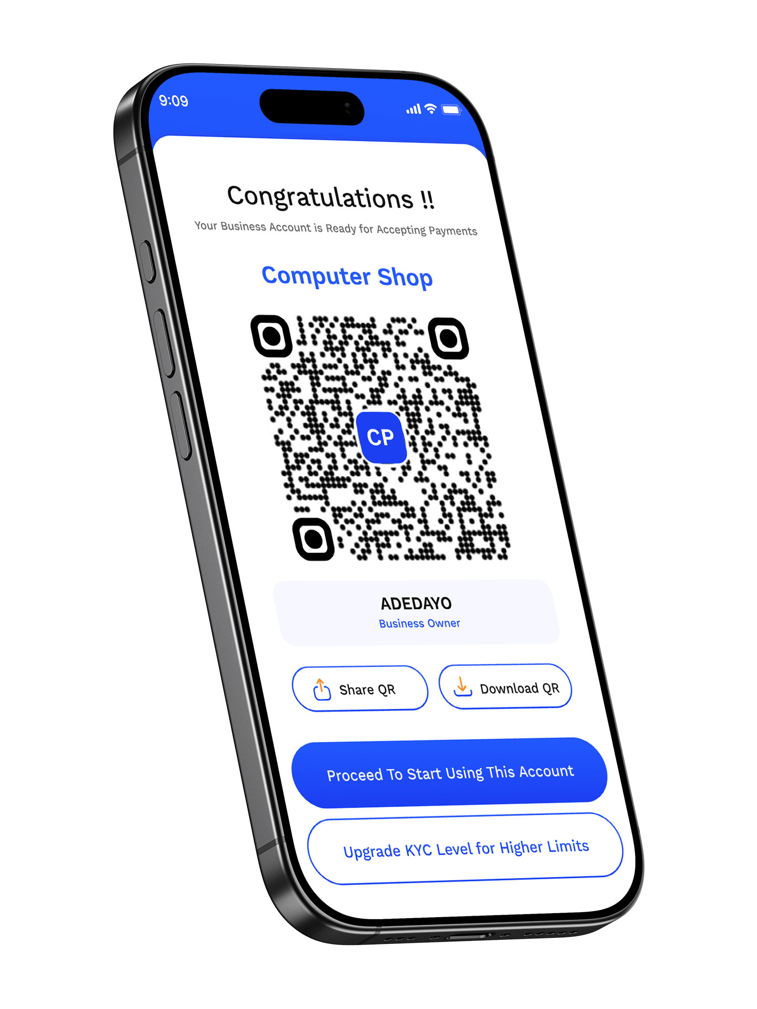 Activate & Start Accepting Payments