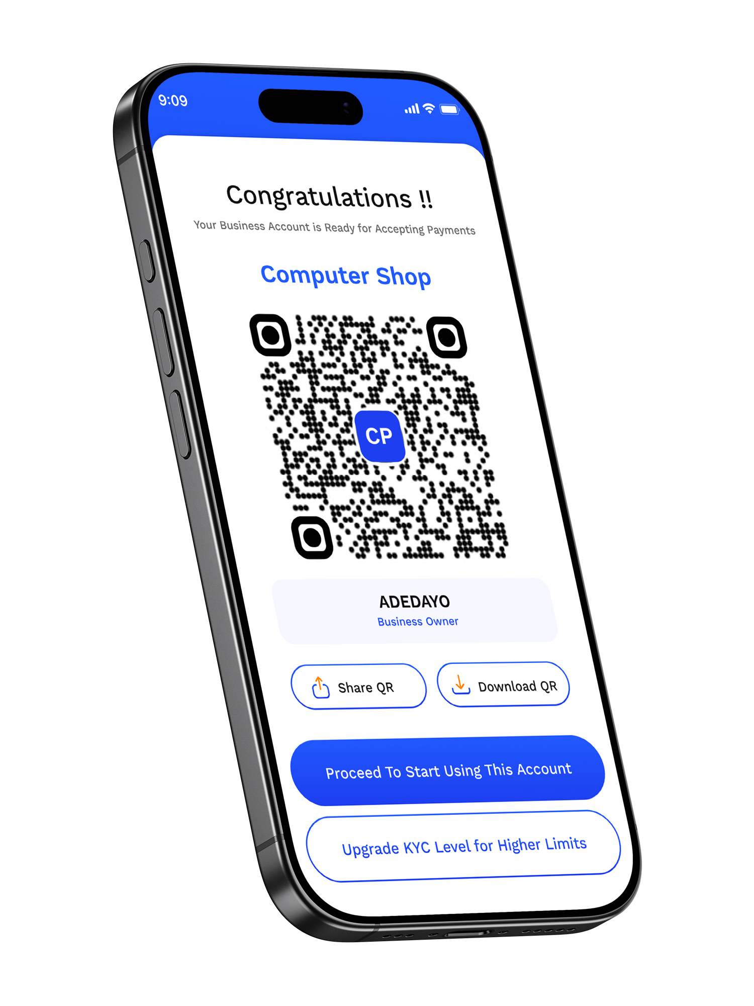 Activate & Start Accepting Payments